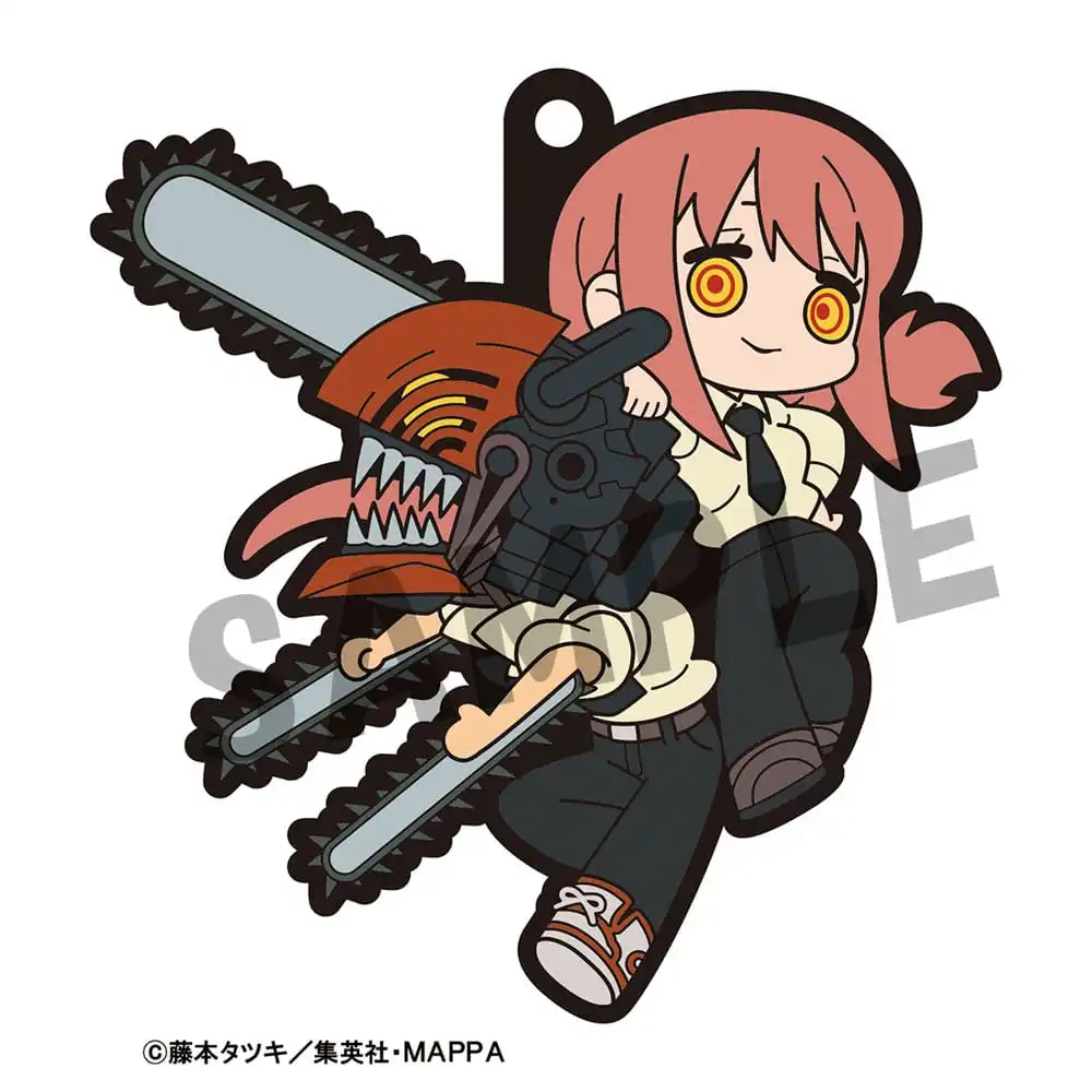 Chainsaw Man Rubber Mascot Buddycolle Rubber Charms 6 cm - 1 Unidade